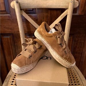 UGG Brown Suede Sneakers